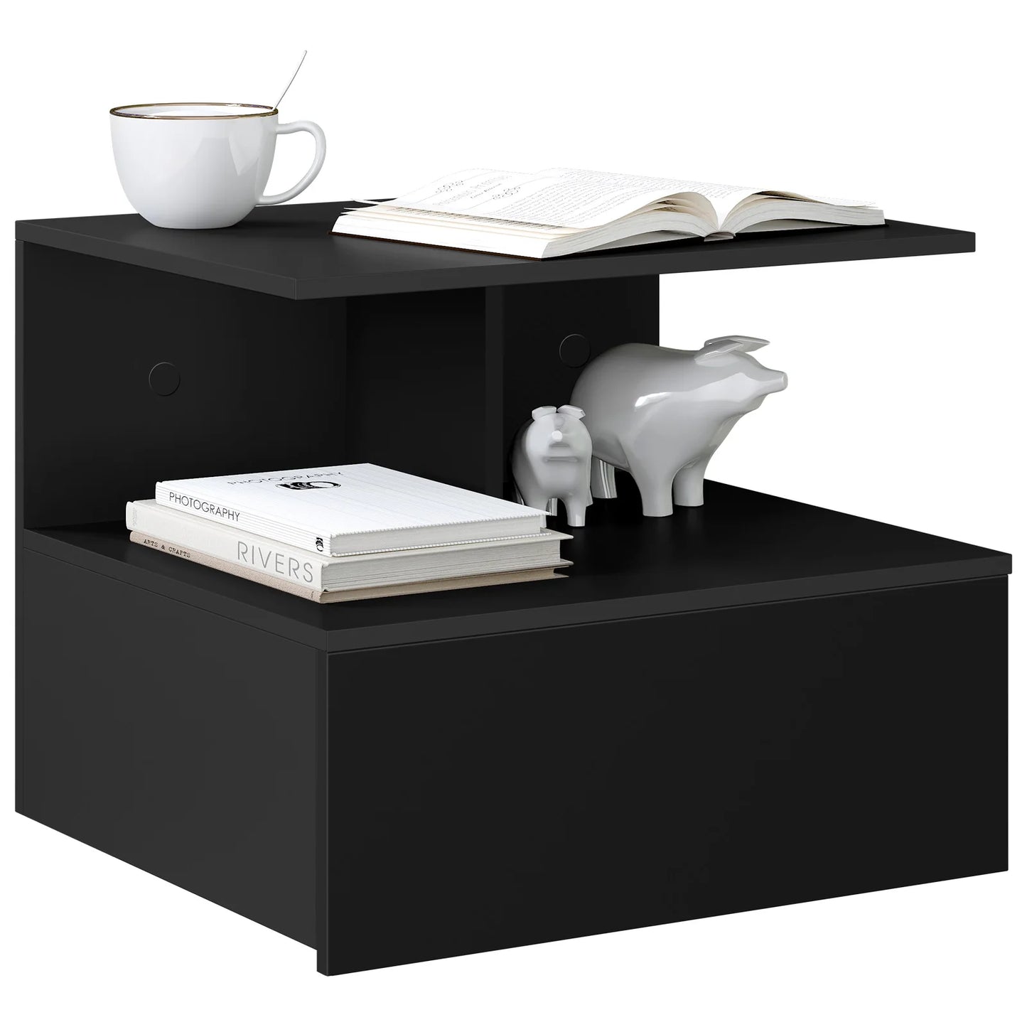 Functional Bedside Table – Beauty, Organization & Comfort