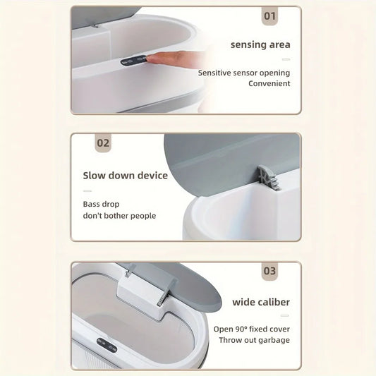 Smart Sensor Bin – A Touch of Modernity for Your Home