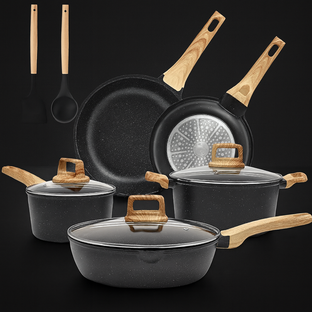 Non-Stick Cookware Set – Style, Practicality & Durability