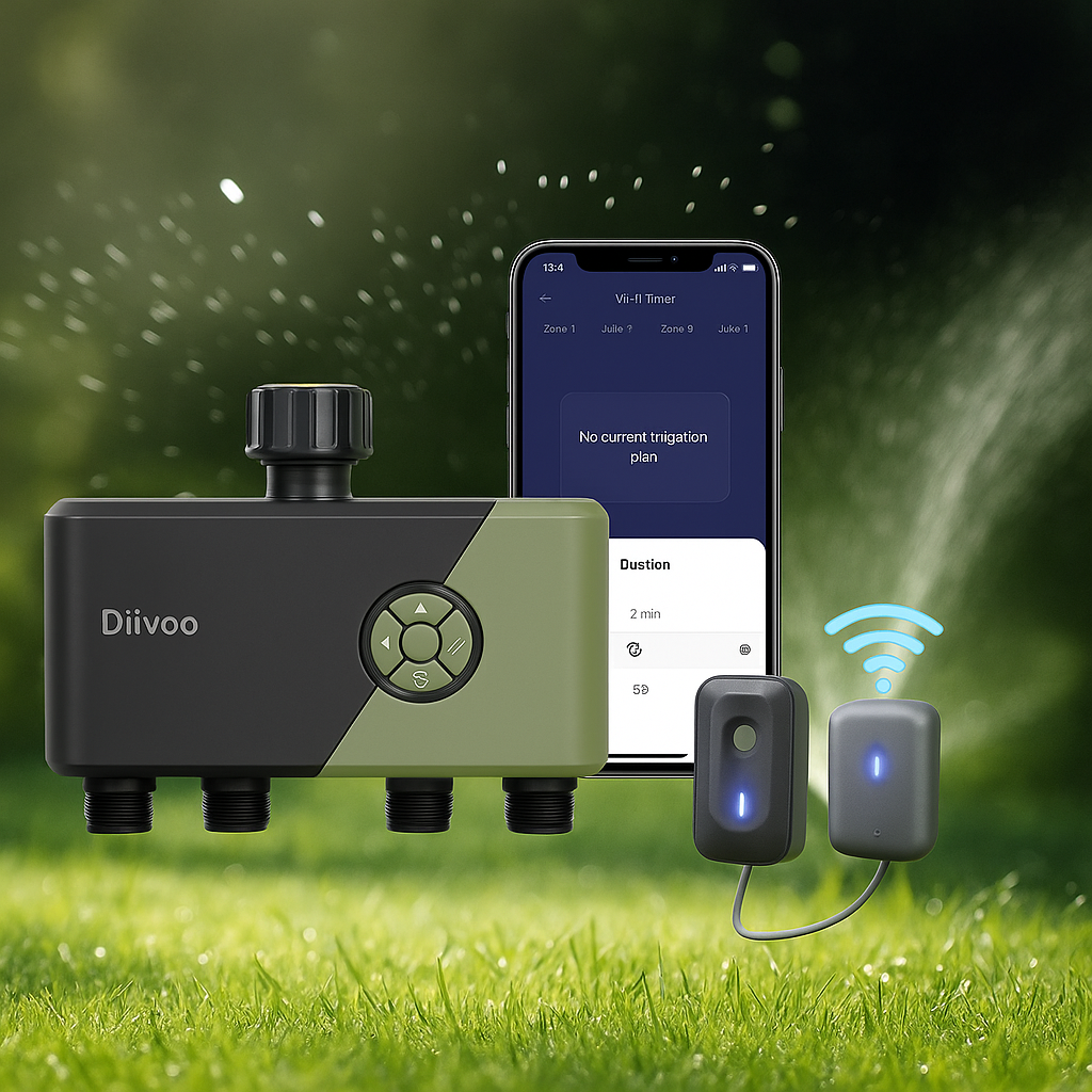 Smart Irrigation with Voice & App Control – Keep Your Garden Lush