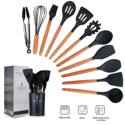 Cook with Comfort and Design – 12-Piece Utensil Set