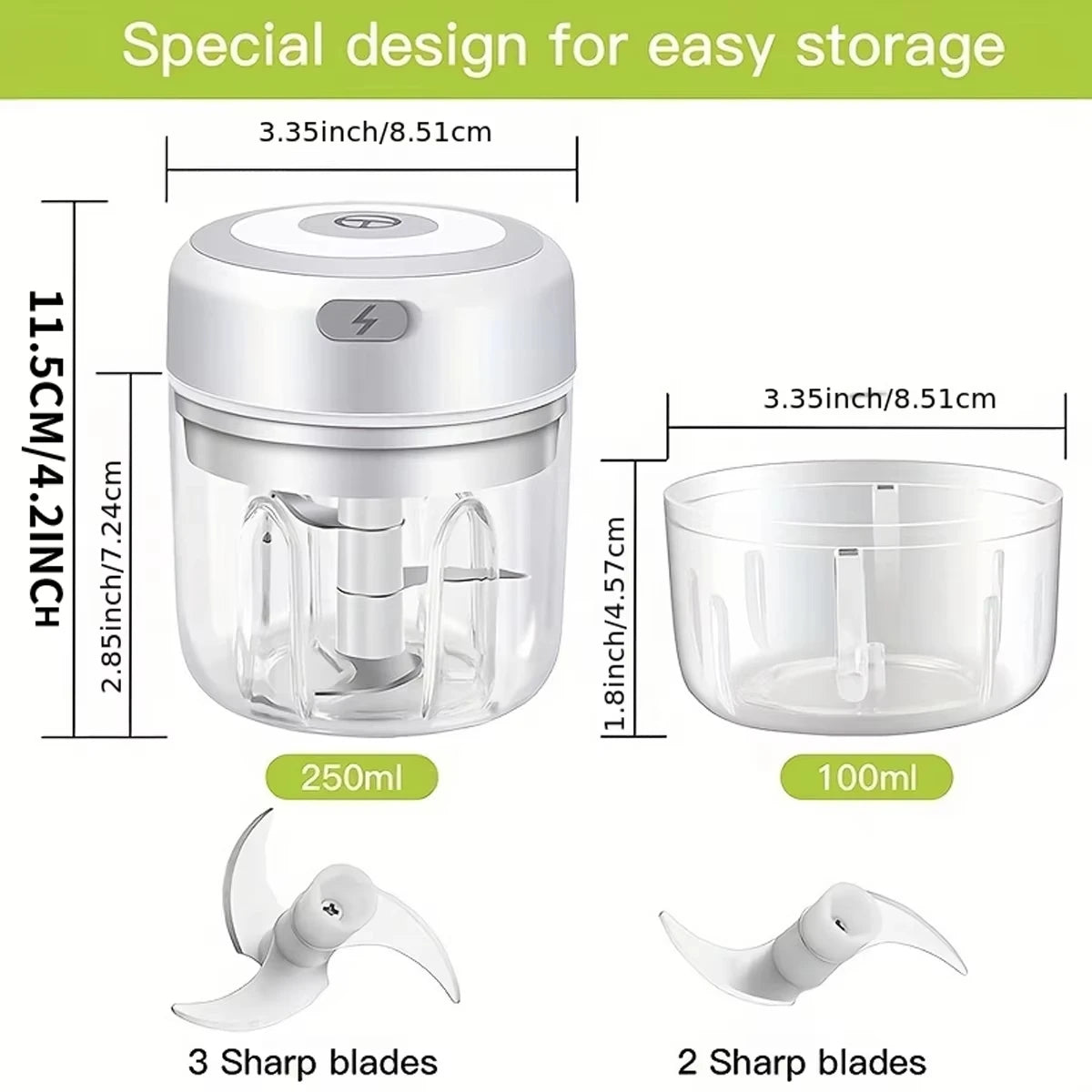 Mini Electric Food Chopper – Make Cooking Effortless