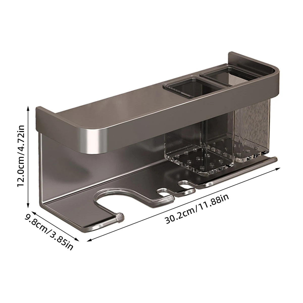 Aluminum Bathroom Organizer – Keep Your Space Always Stylish