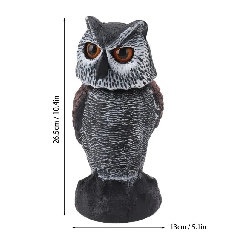 Realistic Decorative Owl – Style & Protection for Your Space