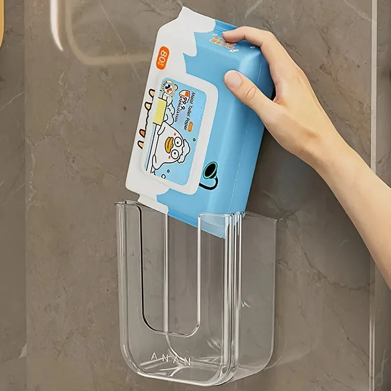 Wall-Mounted Wet Wipe Holder – Cleanliness and Space-Saving