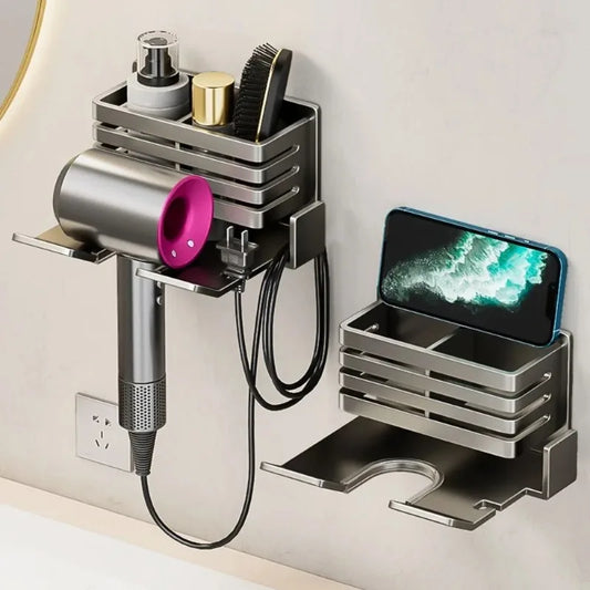 Hairdryer & Accessories Organizer – Beauty and Practicality in One