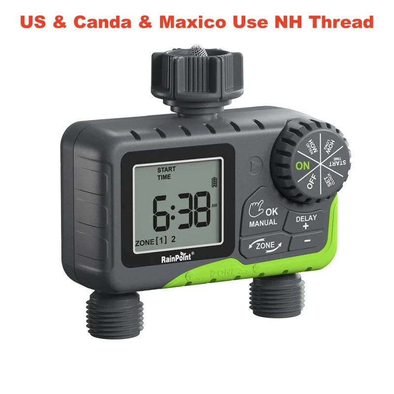Digital Water Timer with Rain Sensor – Smart Garden Care