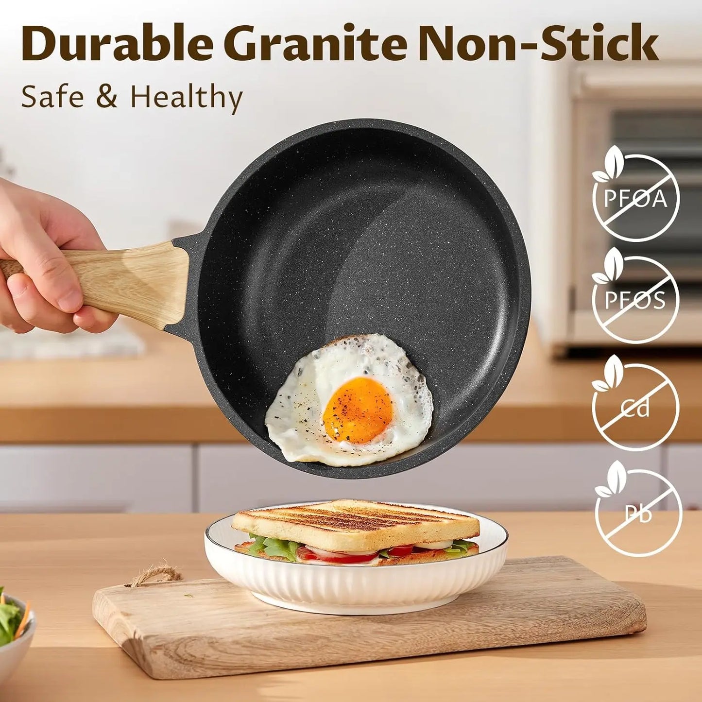 Non-Stick Cookware Set – Style, Practicality & Durability