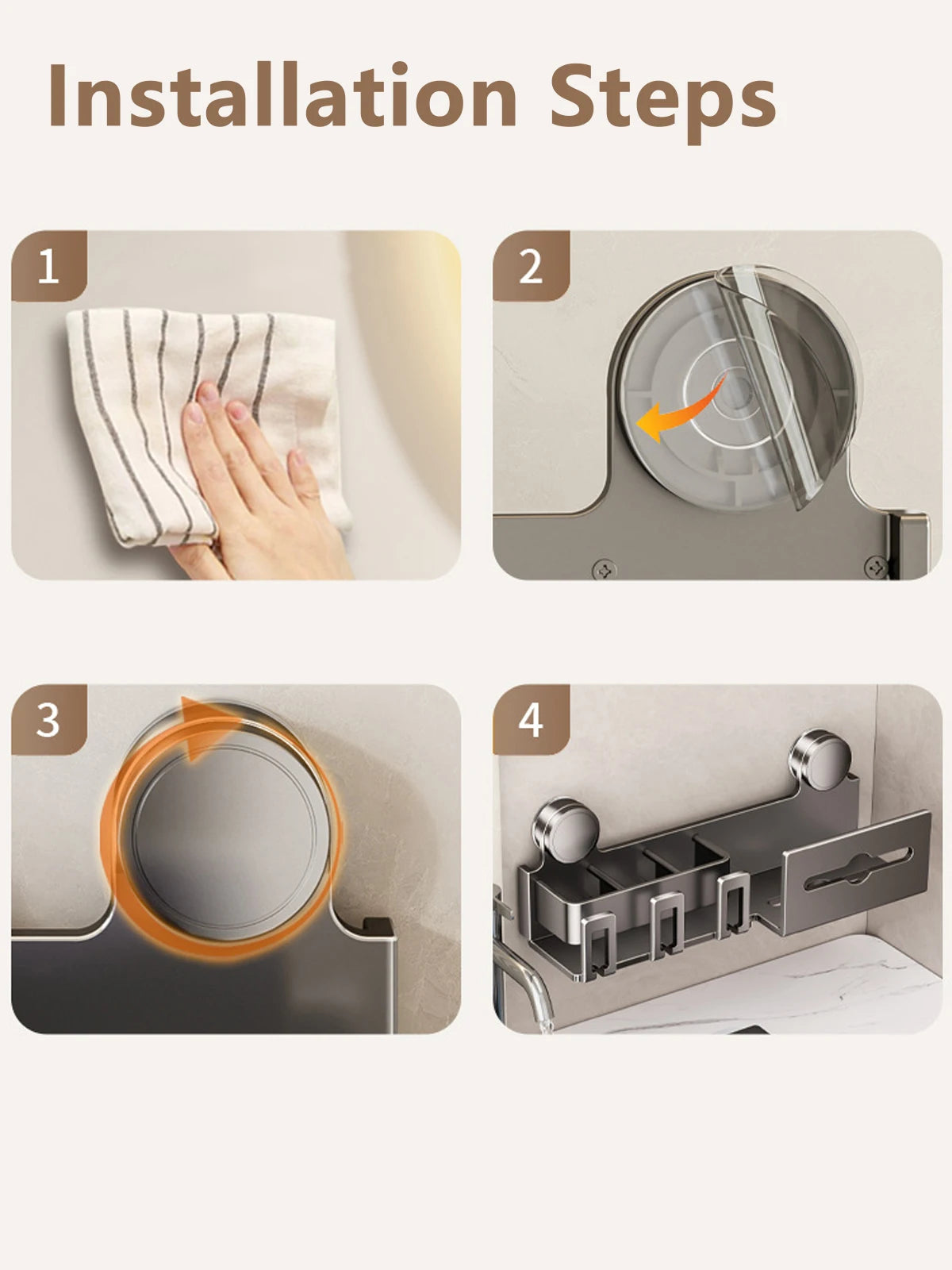 Stainless Steel Wall Organizer – Elegance Meets Functionality