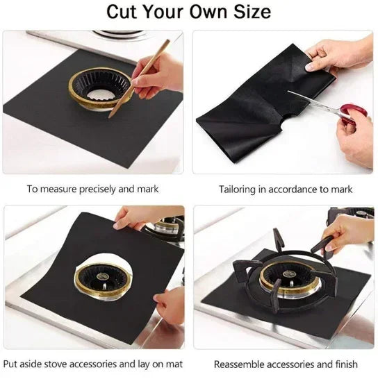 Non-Stick Stove Protector – Clean in Seconds