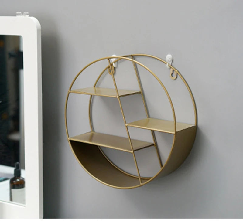 Geometric Decorative Shelves – Beauty and Organization in One