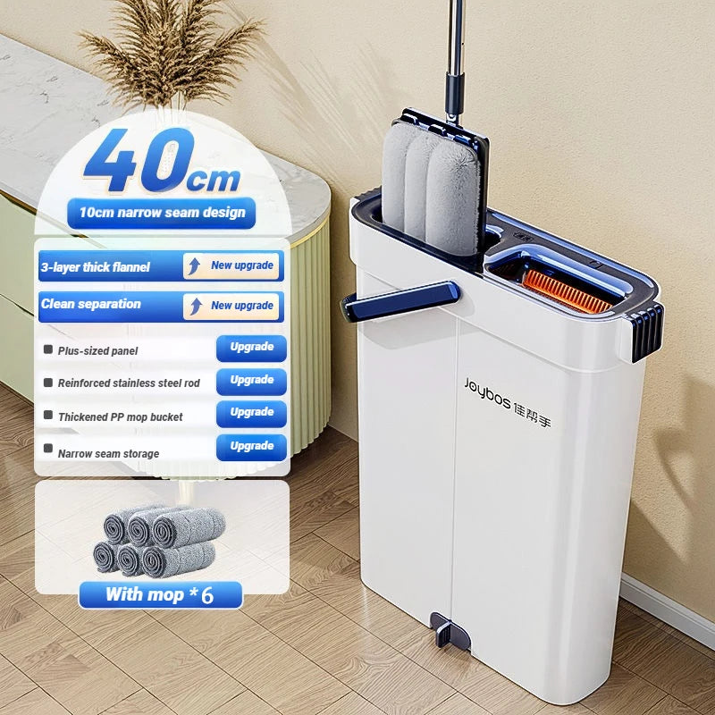 360º Rotating Mop with Smart Bucket – Quick & Effortless Cleaning