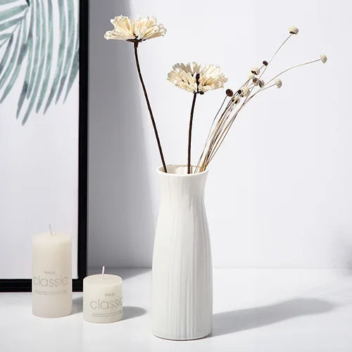 Plastic Vases with Elegant Finish – Beauty and Durability
