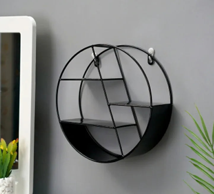 Geometric Decorative Shelves – Beauty and Organization in One