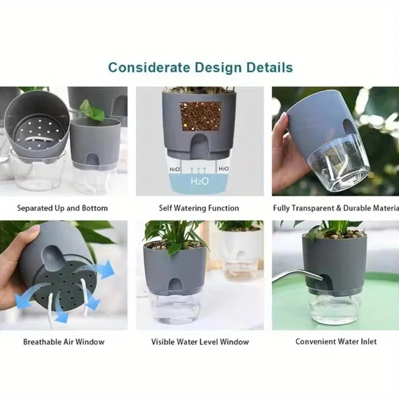Self-Watering Pot – Beauty and Practicality for Your Plants
