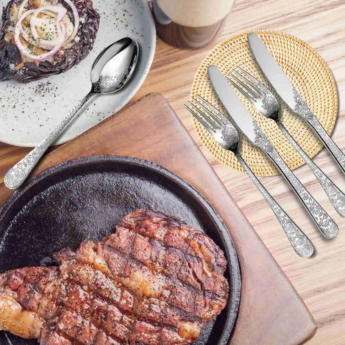 Luxury 20 – Piece Cutlery Set