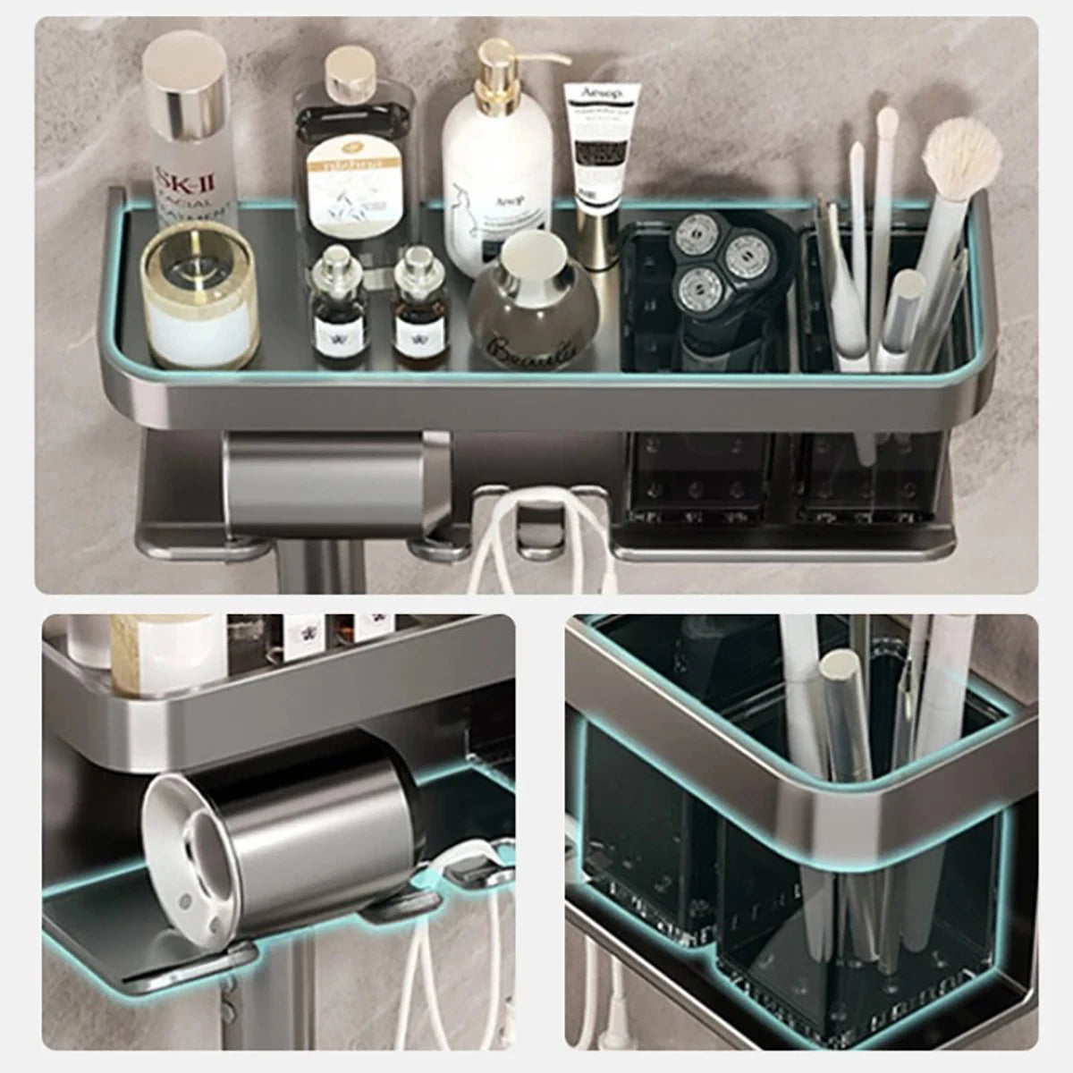Aluminum Bathroom Organizer – Keep Your Space Always Stylish