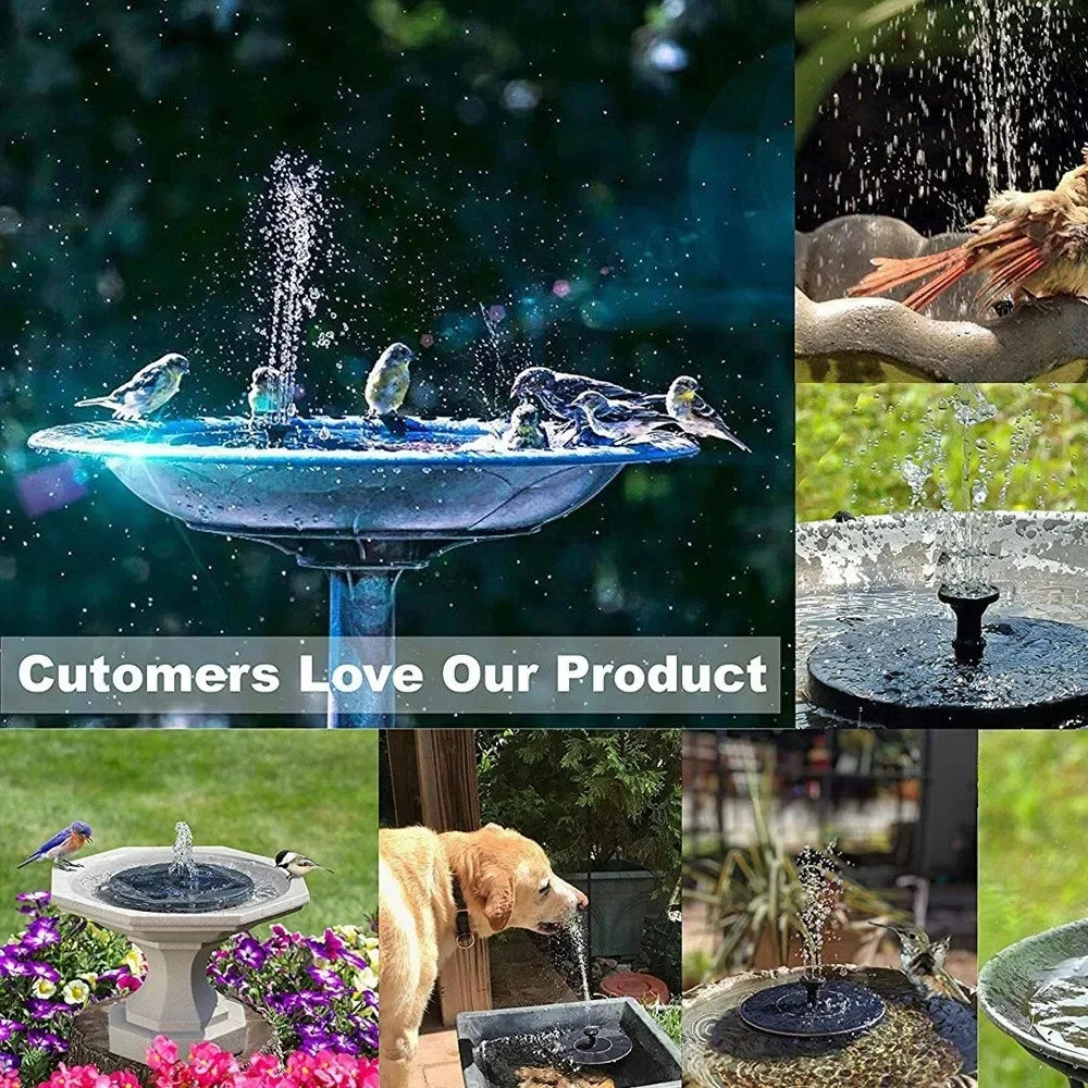 Solar Garden Fountain – Beauty & Relaxation Outdoors