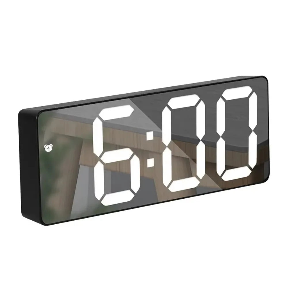 Voice Control Digital Alarm Clock - Style and Organization for Your Routine