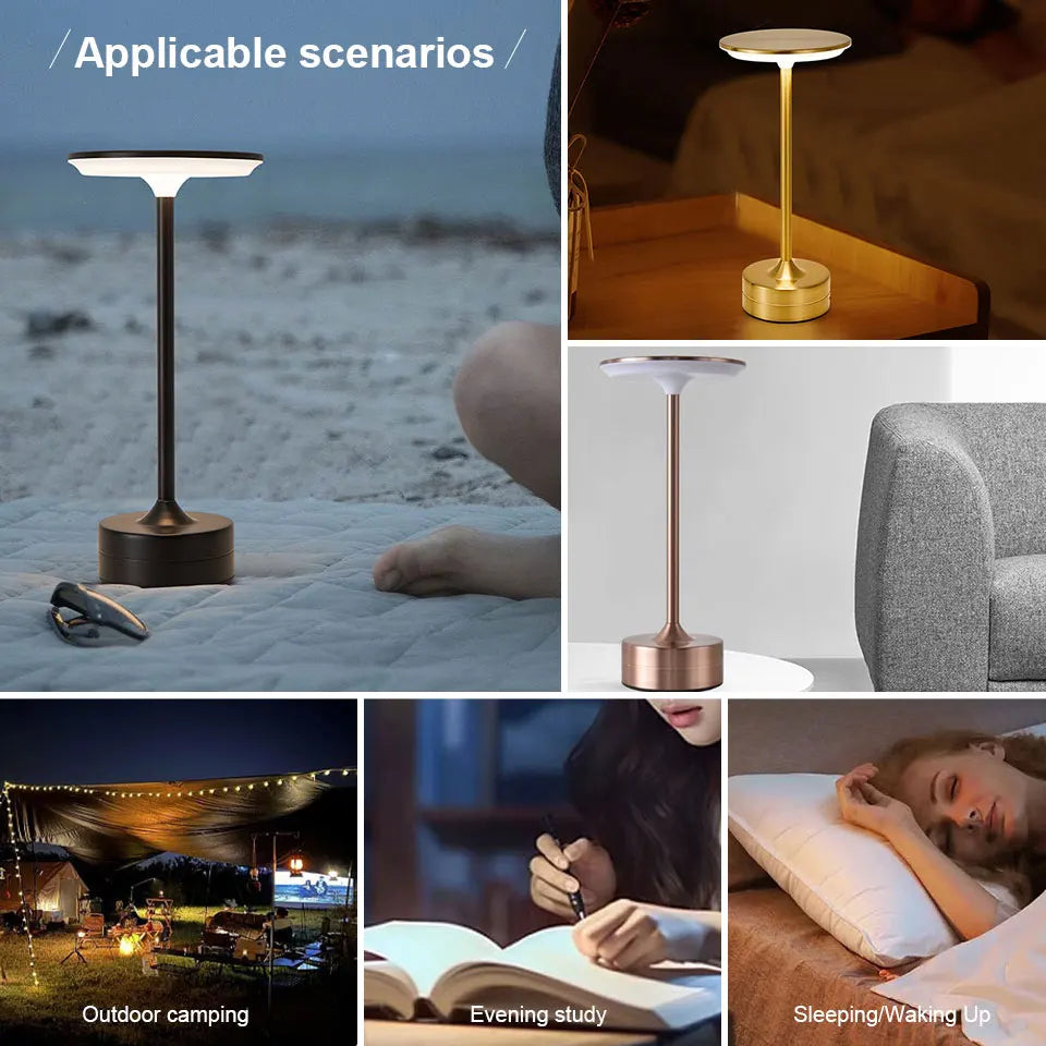 LED Touch Table Lamp – Style & Function in One