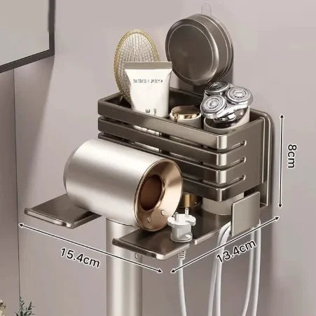 Hairdryer & Accessories Organizer – Beauty and Practicality in One