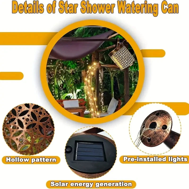 Solar Watering Can Lights – Elegance & Coziness for Your Garden