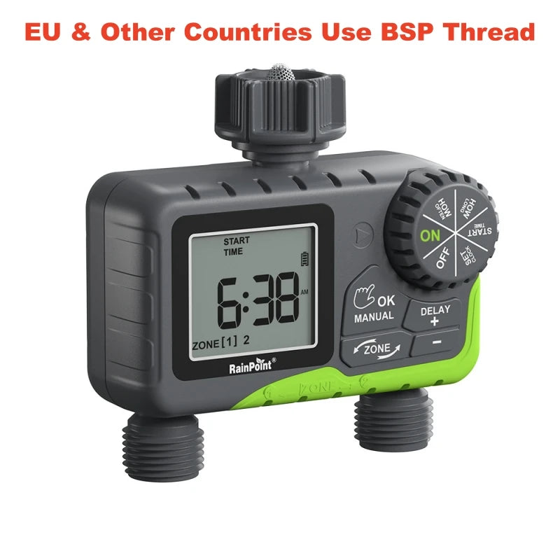 Digital Water Timer with Rain Sensor – Smart Garden Care
