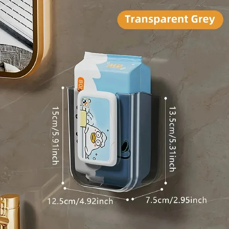 Wall-Mounted Wet Wipe Holder – Cleanliness and Space-Saving