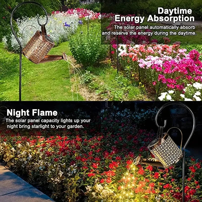 Solar Watering Can Lights – Elegance & Coziness for Your Garden
