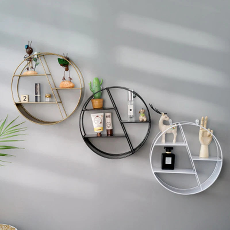 Geometric Decorative Shelves – Beauty and Organization in One