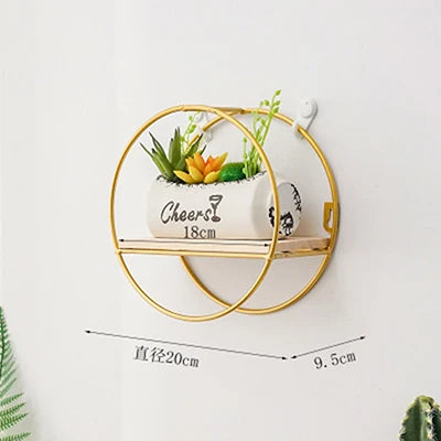 Geometric Decorative Shelves – Beauty and Organization in One