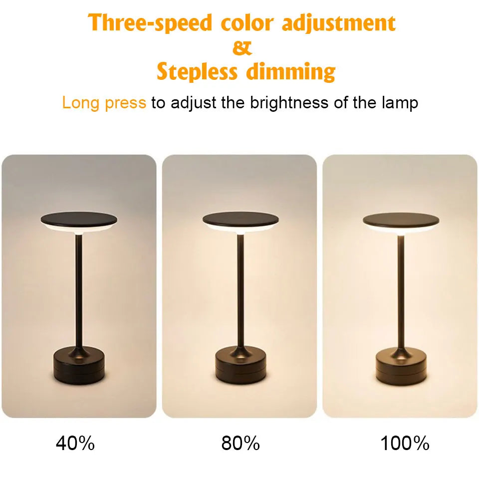 LED Touch Table Lamp – Style & Function in One