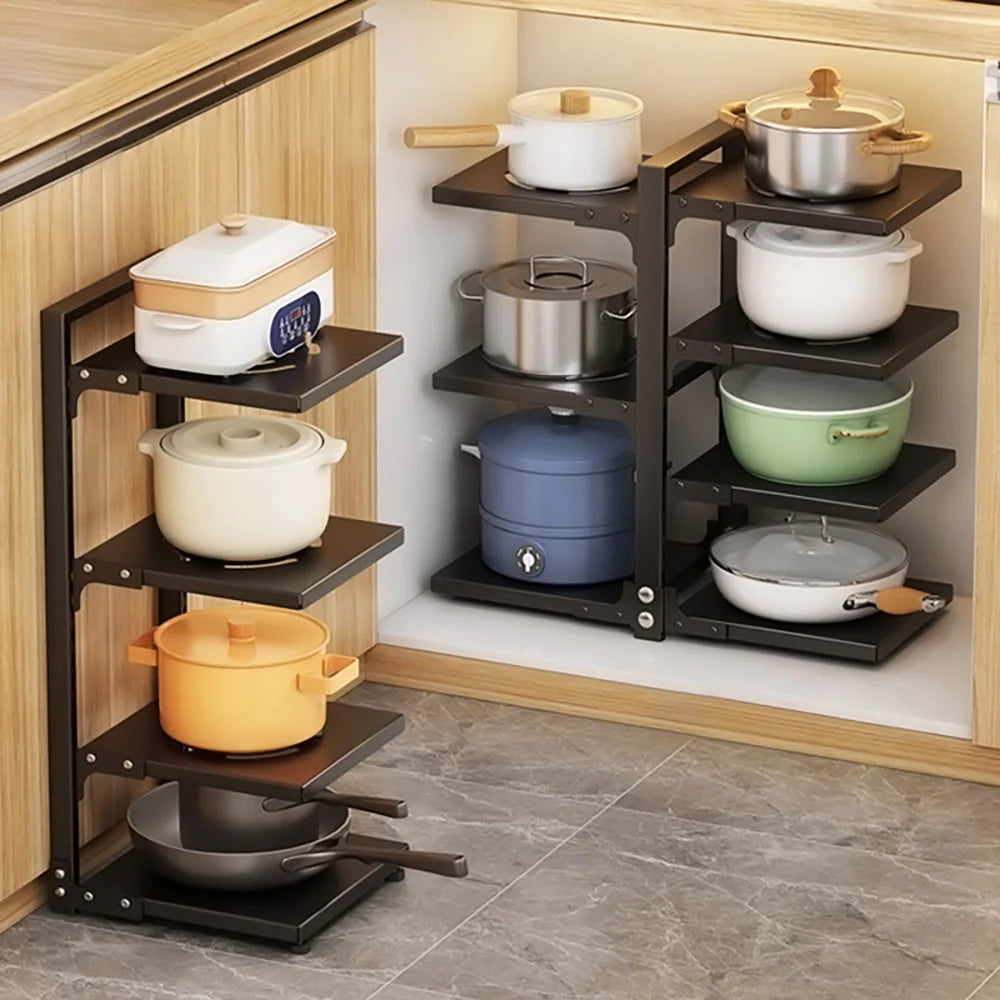 Modern & Practical Kitchen Rack – Keep Everything Organized