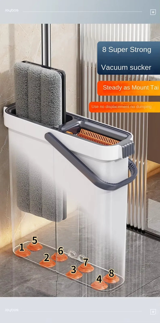 360º Rotating Mop with Smart Bucket – Quick & Effortless Cleaning