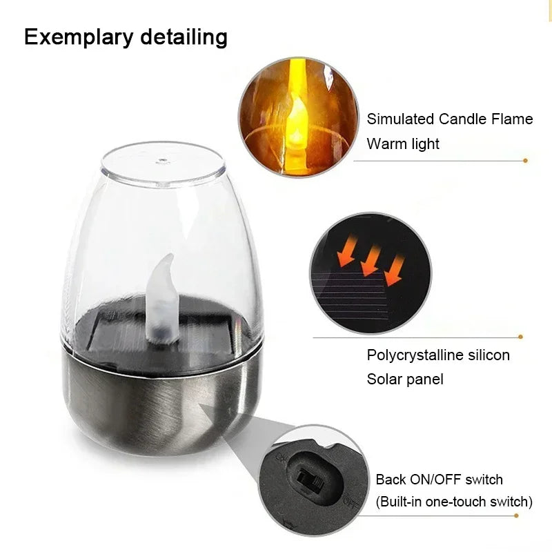 Solar Candle Lights – Elegance and Charm for Your Evenings