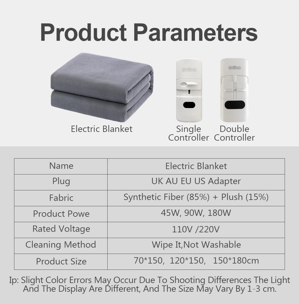Smart Electric Blanket – Warmth, Comfort and Style for Your Nights