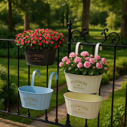 Decorative Hanging Flower Pots – Beauty & Practicality