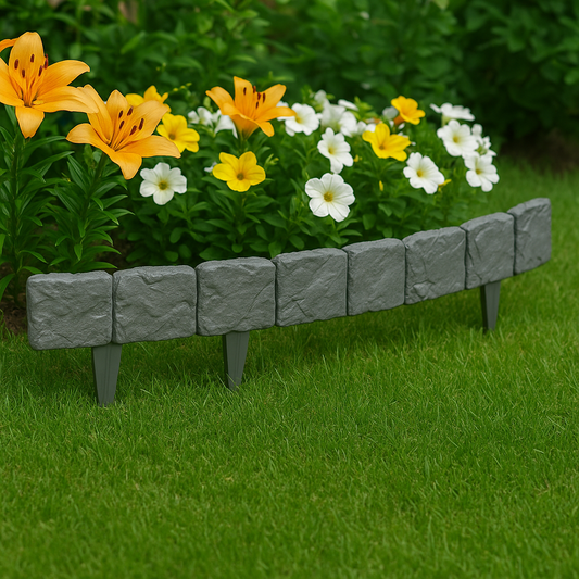 Garden Lawn Borders 10pcs – Practical, Durable & Stylish