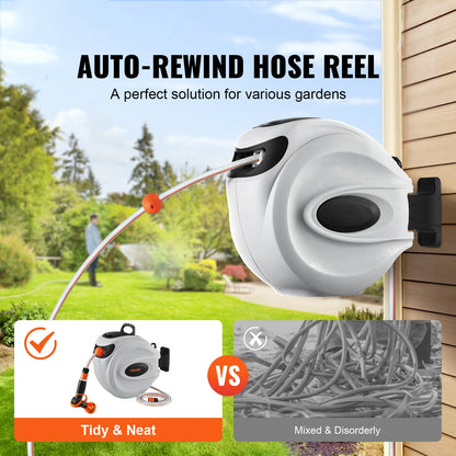 Retractable Hose with Automatic Rewind – Practicality and Comfort in Your Garden