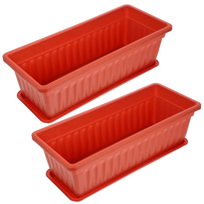 Rectangular Decorative Planter – The Perfect Planter for Herbs, Flowers, and Style