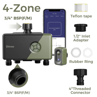 Smart Irrigation with Voice & App Control – Keep Your Garden Lush