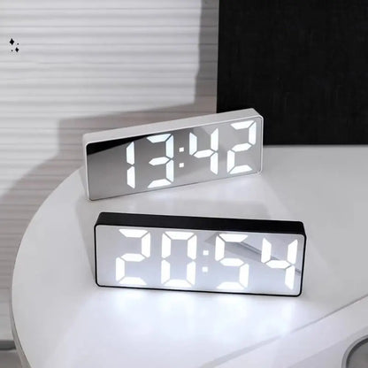 Voice Control Digital Alarm Clock - Style and Organization for Your Routine