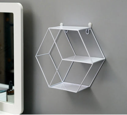 Geometric Decorative Shelves – Beauty and Organization in One