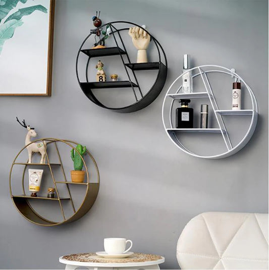 Geometric Decorative Shelves – Beauty and Organization in One