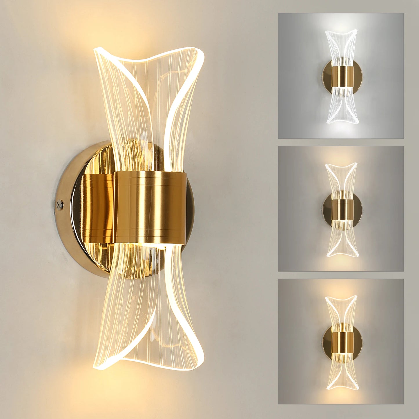 Gold LED light - More Than Light: A Statement of Style