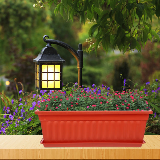Rectangular Decorative Planter – The Perfect Planter for Herbs, Flowers, and Style
