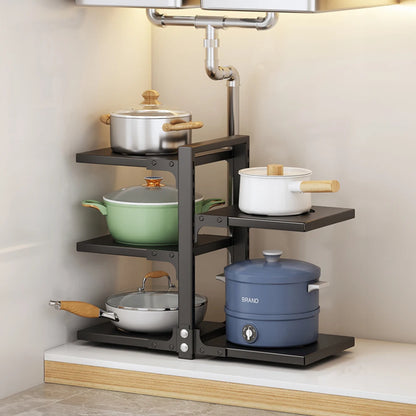 Modern & Practical Kitchen Rack – Keep Everything Organized