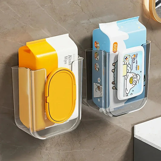Wall-Mounted Wet Wipe Holder – Cleanliness and Space-Saving