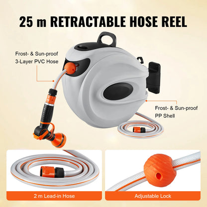 Retractable Hose with Automatic Rewind – Practicality and Comfort in Your Garden