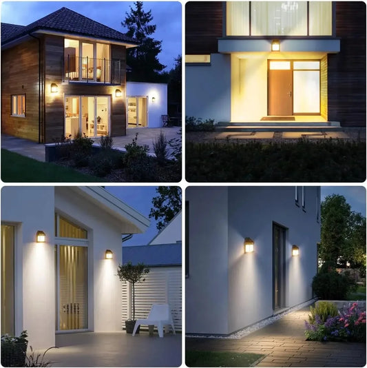 Solar Wall Lamp with Motion Sensor – Smart & Elegant Lighting